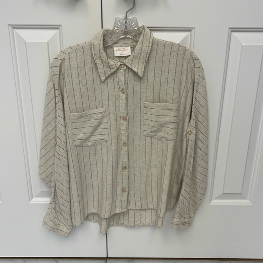 Allie Rose Striped Shirt